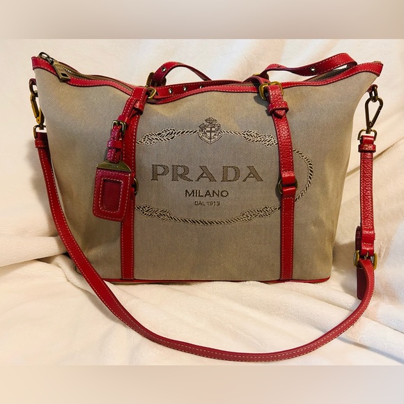 Authentic PRADA Cervo - Trimmed Canapa - Picture 2 of 8
